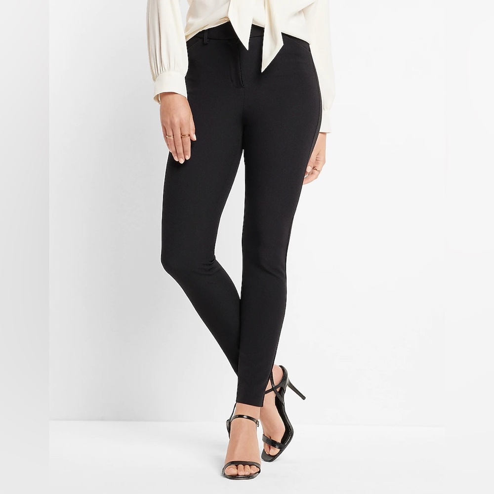 Express high waisted skinny dress pants